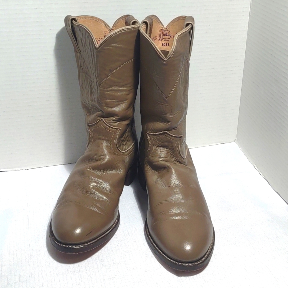 Justin's Cowboy Tan Boots